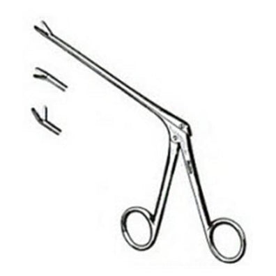 Rongeur Spurling 7" Curved Up Ea